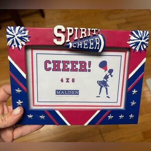 Malden Spirit Cheer Red and Blue Frame